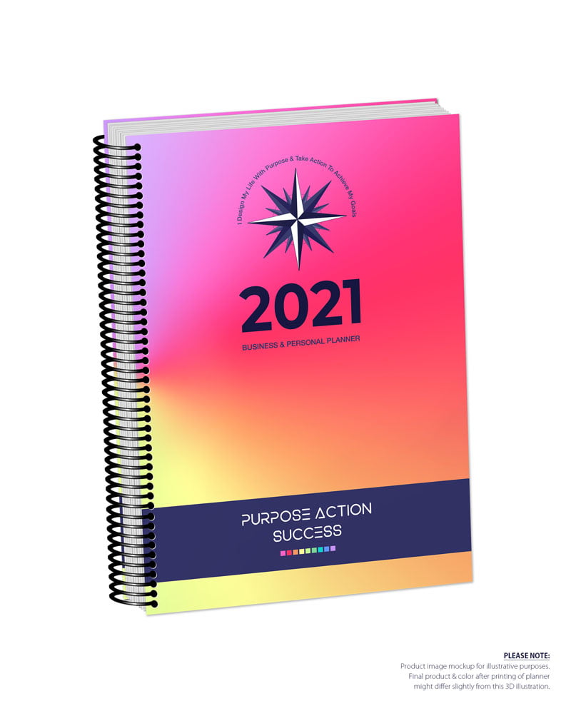 2021 MBS Business & Personal Planner - MBS Multiclor 2 Color