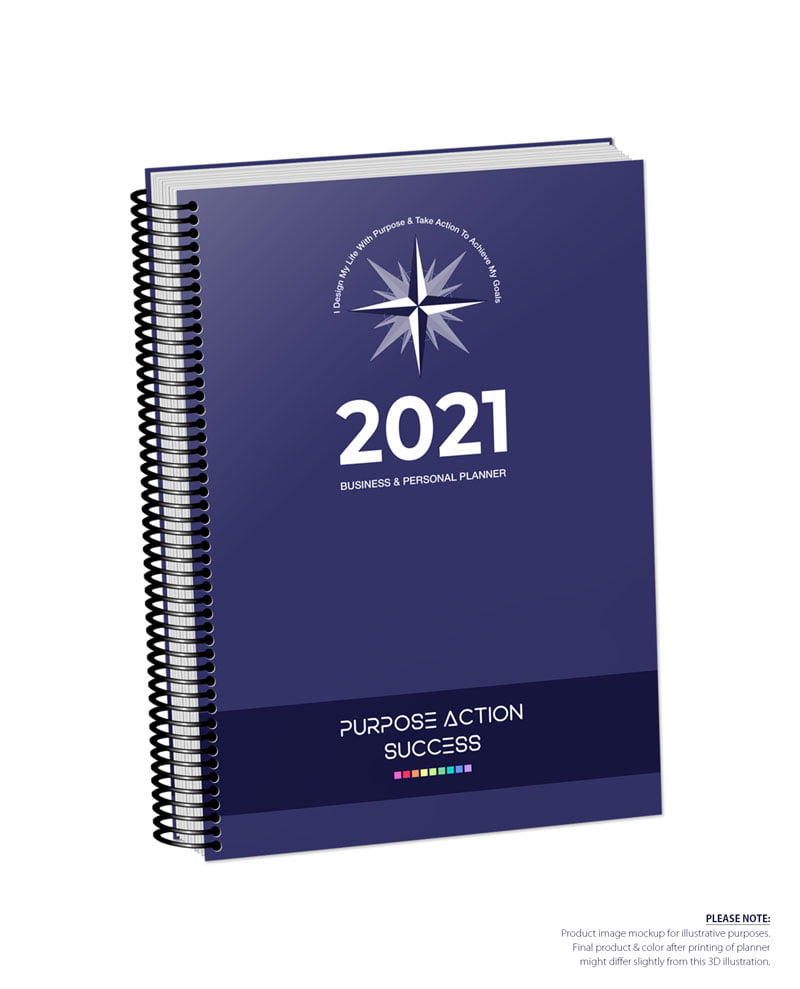 2021 MBS Business & Personal Planner - MBS Navy Blue Color
