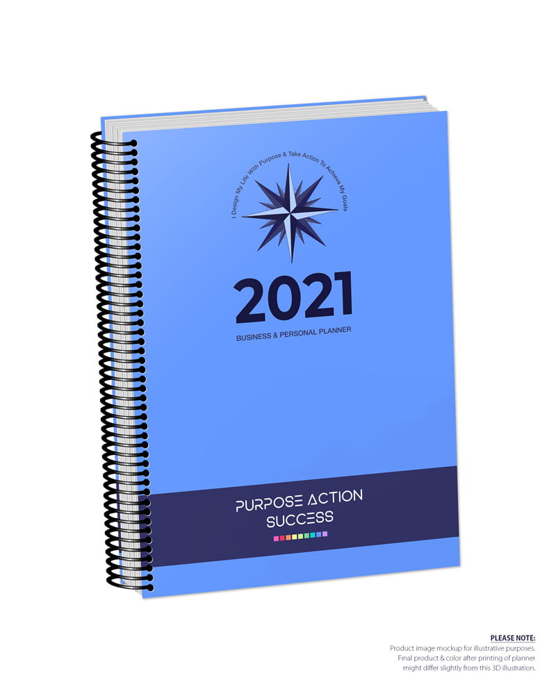 2021 MBS Business & Personal Planner - MBS Blue Color